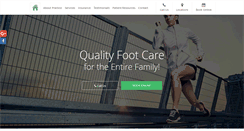 Desktop Screenshot of extremityhealthcenters.com